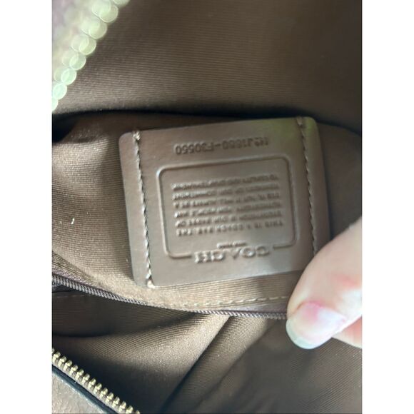 Coach Charlie Large Leather Backpack - Brown - Picture 4 of 5